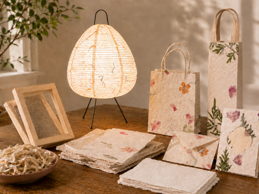 Botanical Paper: The Ancient Art of Embedding Nature Into Every Sheet