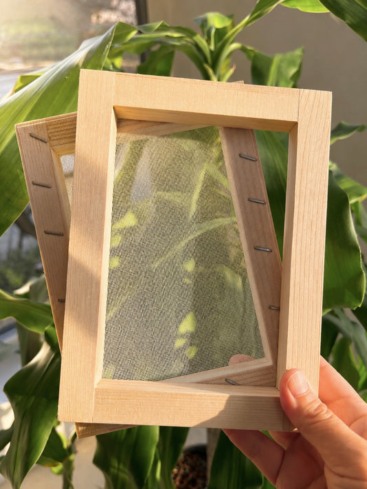 Mould & Deckle Papermaking Kit